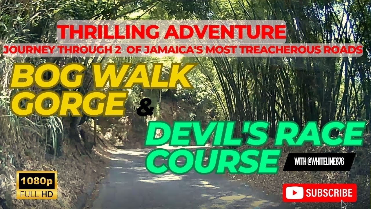Most Dangerous Roads In Jamaica; Bog Walk Gorge & Devil's Race Course