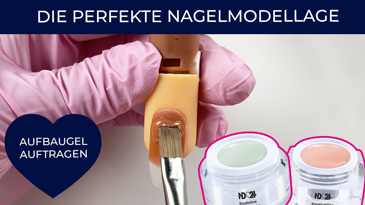 Die perfekte Nagelmodellage: Aufbaugel verwenden