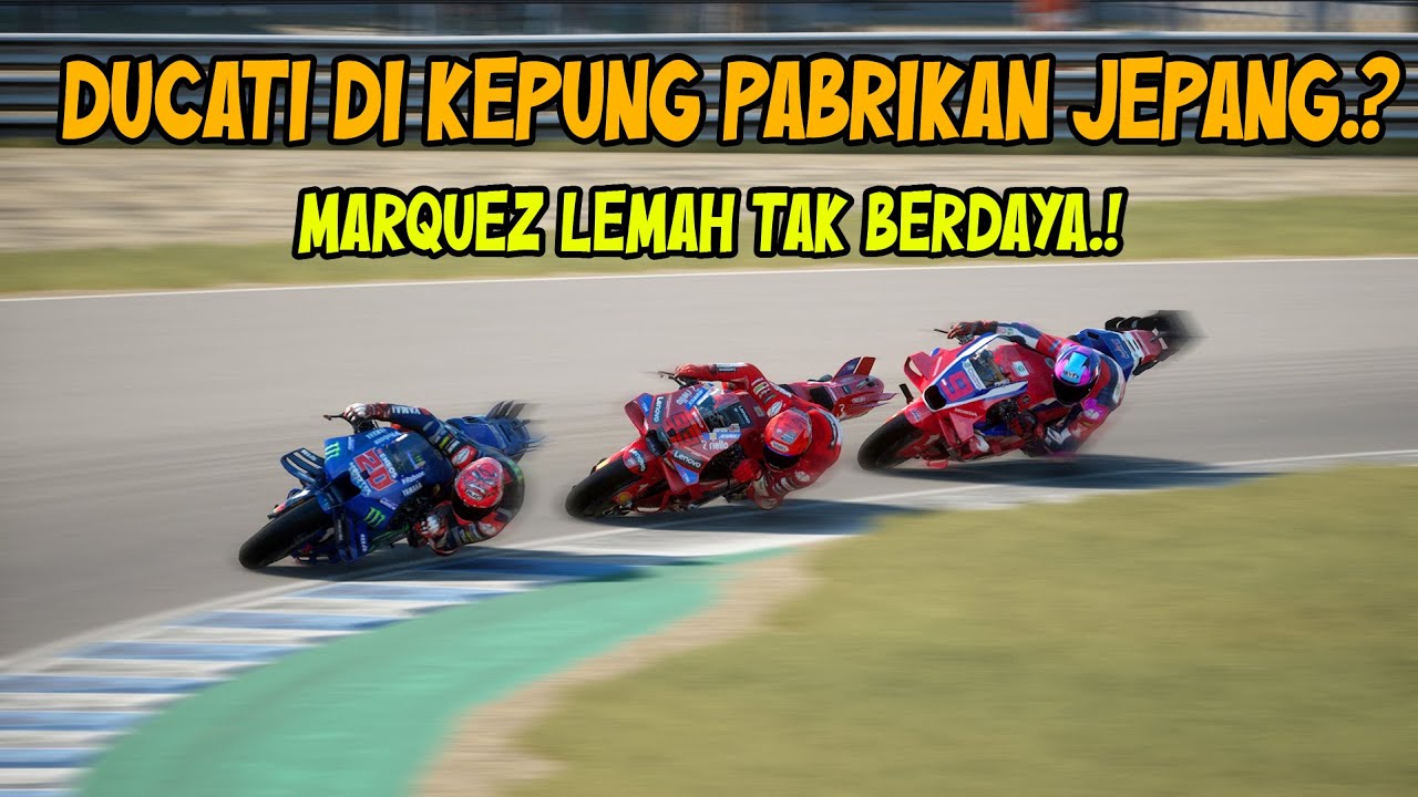 MotoGP™️26❗KING VEDA PERMALUKAN MARC MARQUEZ😱❓HONDA BANTU YAMAHA HADAPI DUCATI 🔥#Japanesegp 🇯🇵