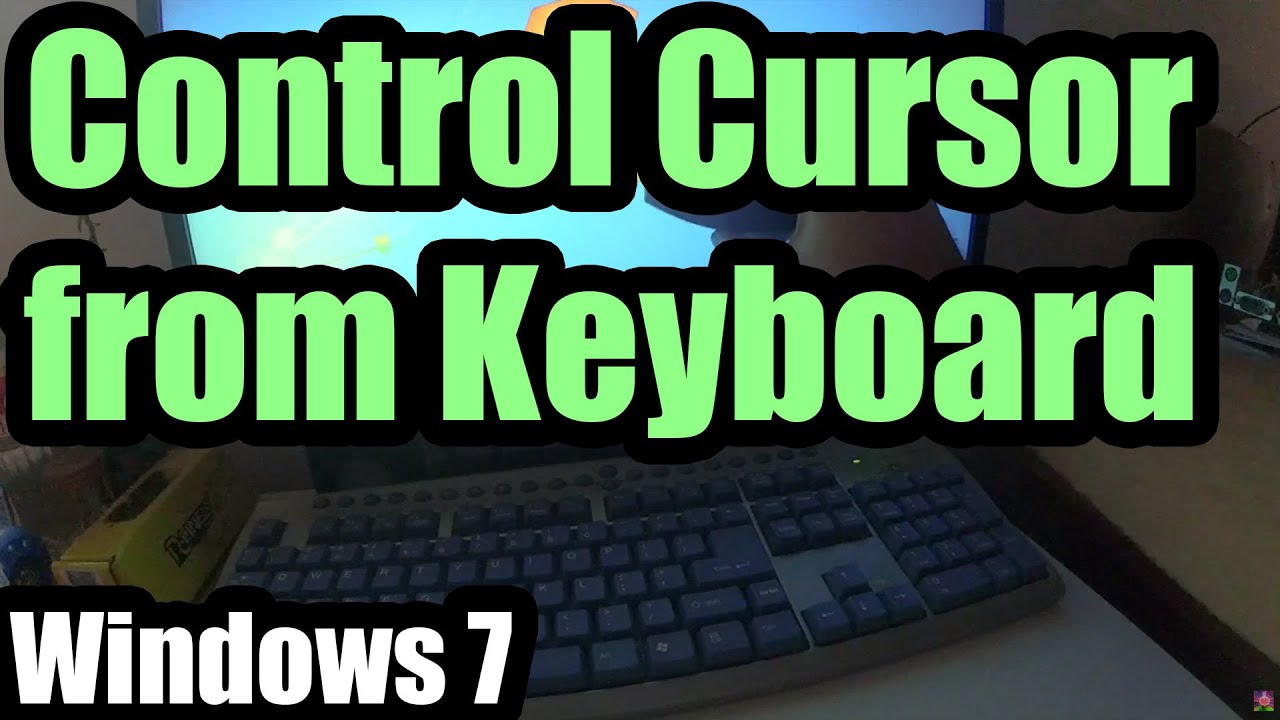 Как управлять курсором мыши с клавиатуры (Windows 7, Alt + Shift + NumLock)