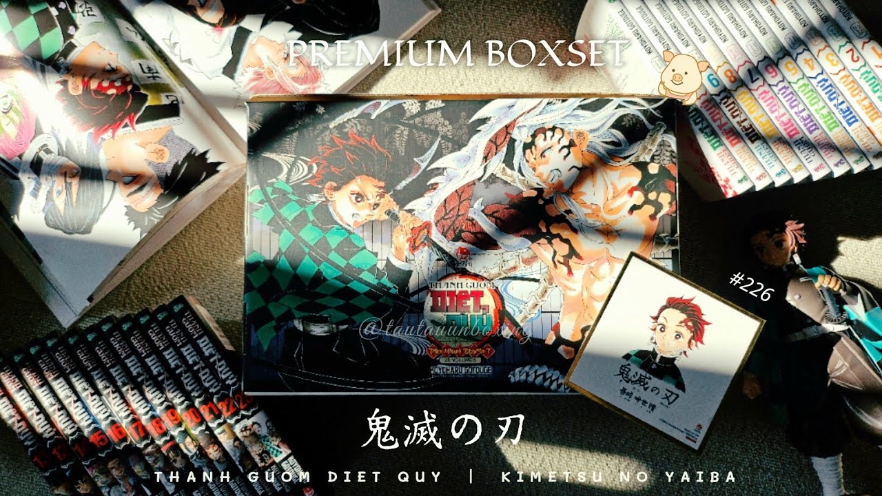 🐽Unboxing ✩ Manga Haul ✩ Premium Boxset Thanh Gươm Diệt Quỷ 2025 ✩ Kimetsu No Yaiba『鬼滅の刃』✨Tầu Tẩu
