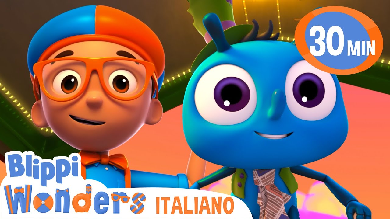 ZZZ... Blippi fa amicizia con delle Mosche | Blippi in Italiano | Video educativi per bambini