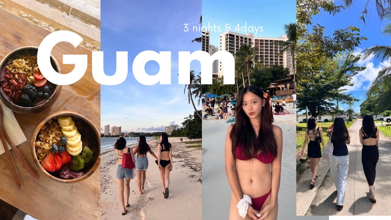 A 3-night, 4-day girls' trip to Guam 🌺 It's a great way to easily enjoy a tropical paradise, so y...