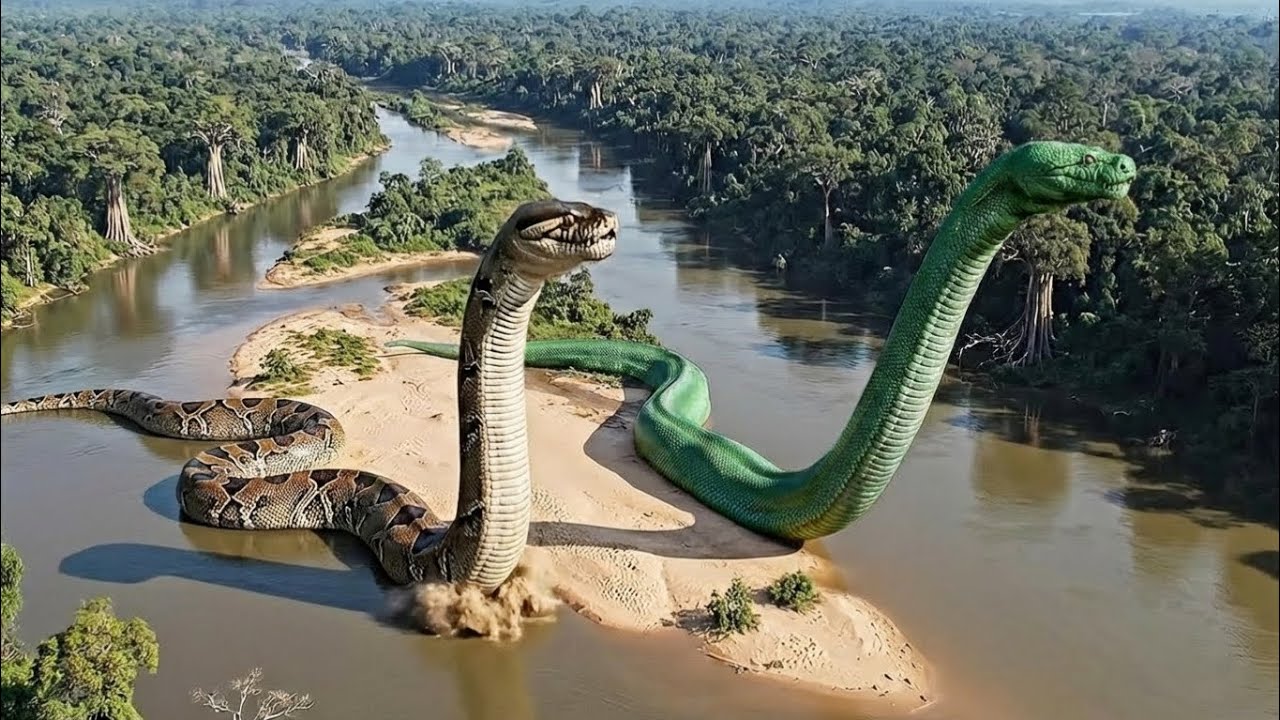 Entire Tribe Hunts a MASSIVE Titanoboa! (Epic Prehistoric Battle)