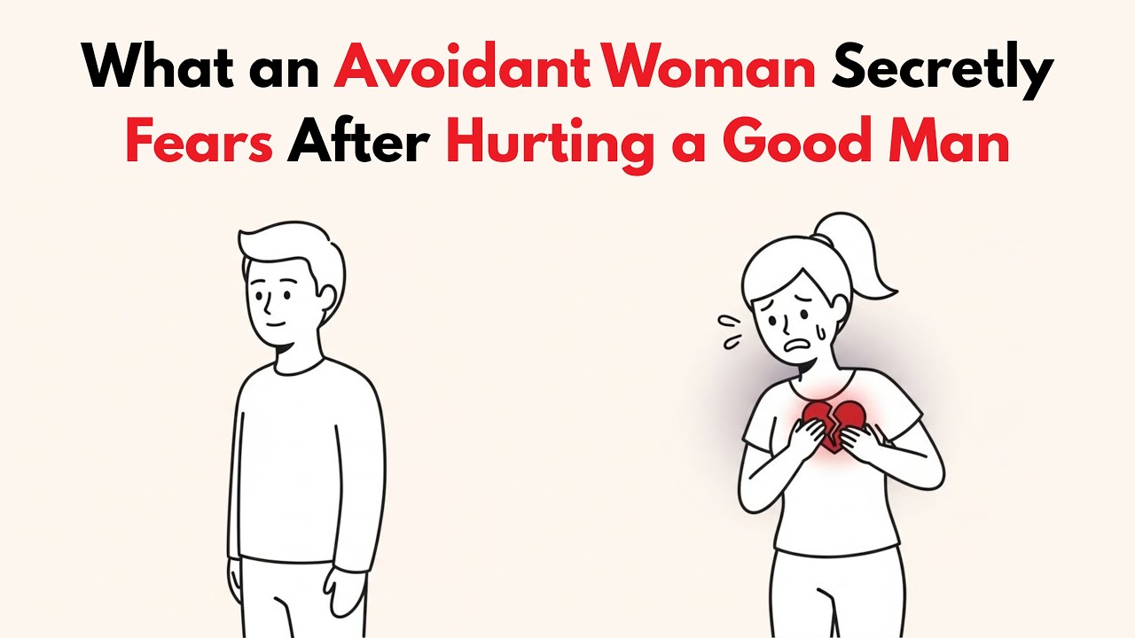 What an Avoidant Woman Secretly Fears After Hurting a Good Man