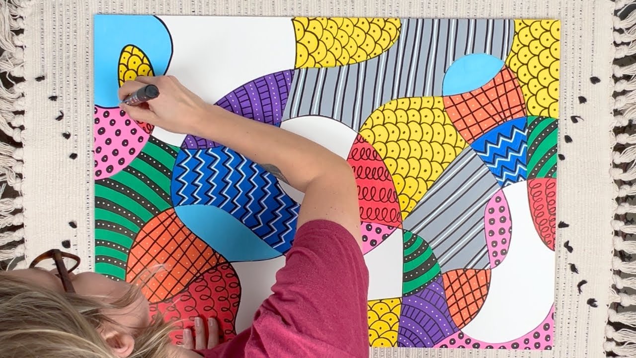 Foam Board & Doodle Art (My Halloween Costume!)
