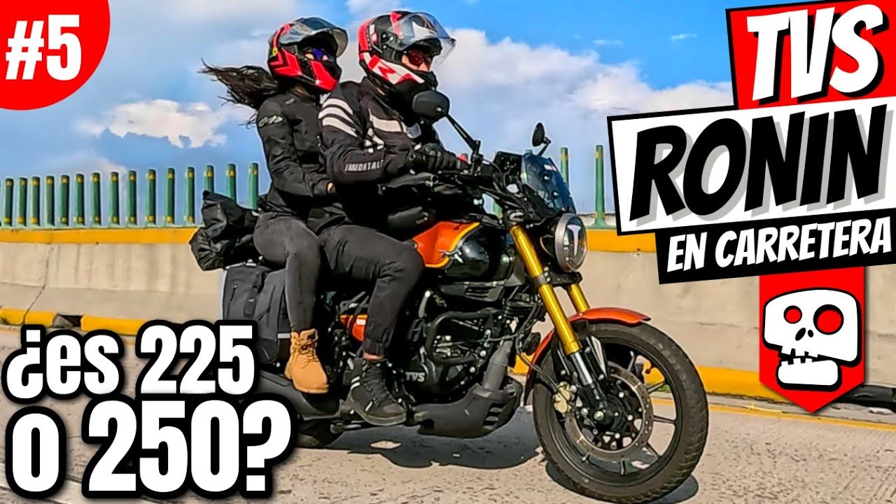 &iquest;La TVS RONIN sirve para CARRETERA? Prueba y TOP SPEED | Alets Go