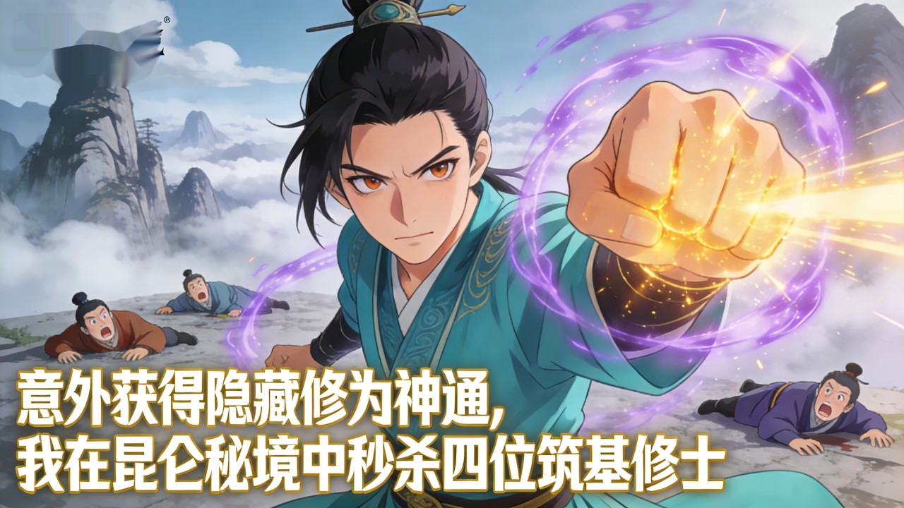 意外获得隐藏修为神通，我在昆仑秘境中秒杀四位筑基修士。练气只是伪装，我的真实实力吓哭敌人。#修仙 #種田 #小說推薦 #逆襲 #重生 #漫畫 #劇情 #動漫 #小說