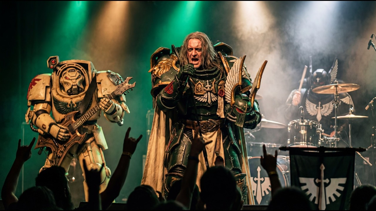 Oath of the Unbroken Lion — Dark Angels United Rock Cover ⚔️ Warhammer 40k Anthem