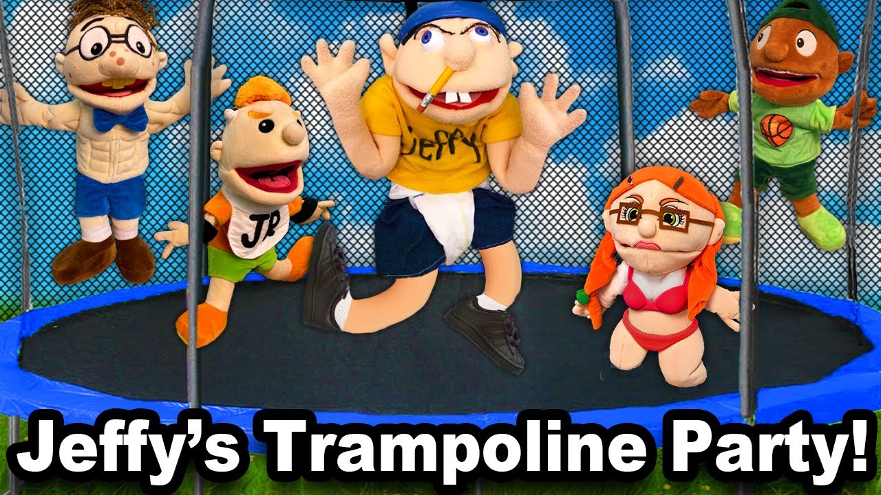 SML Parody: Jeffy's Trampoline Party!