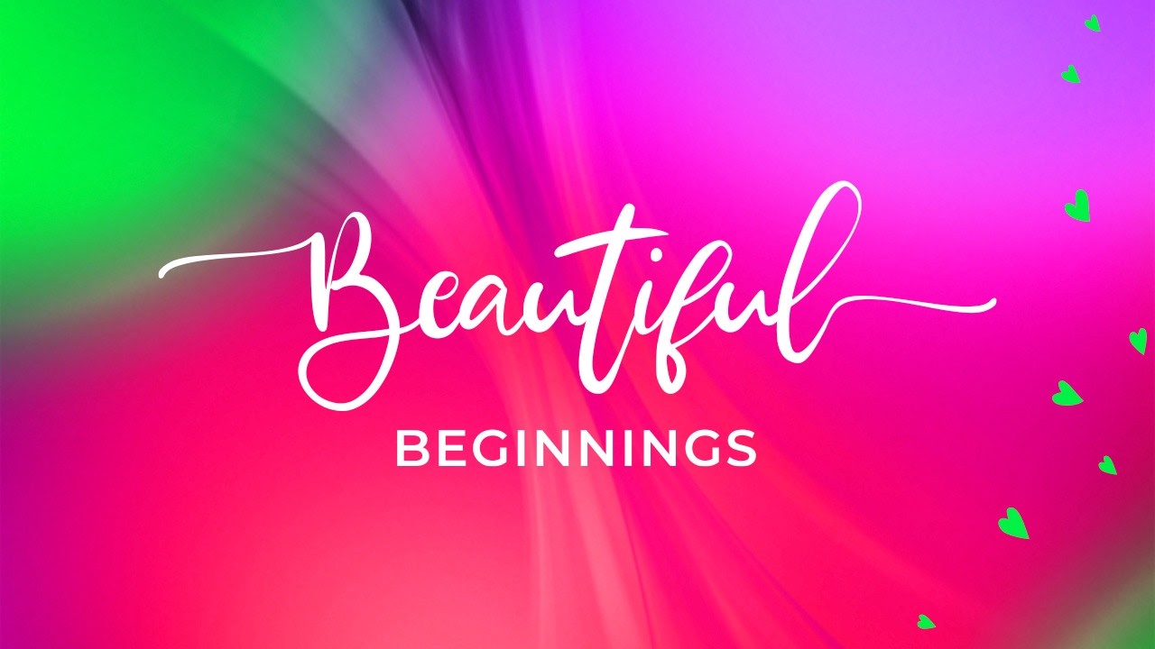 Beautiful Beginnings: Scrapbook pages (11th March 2026)