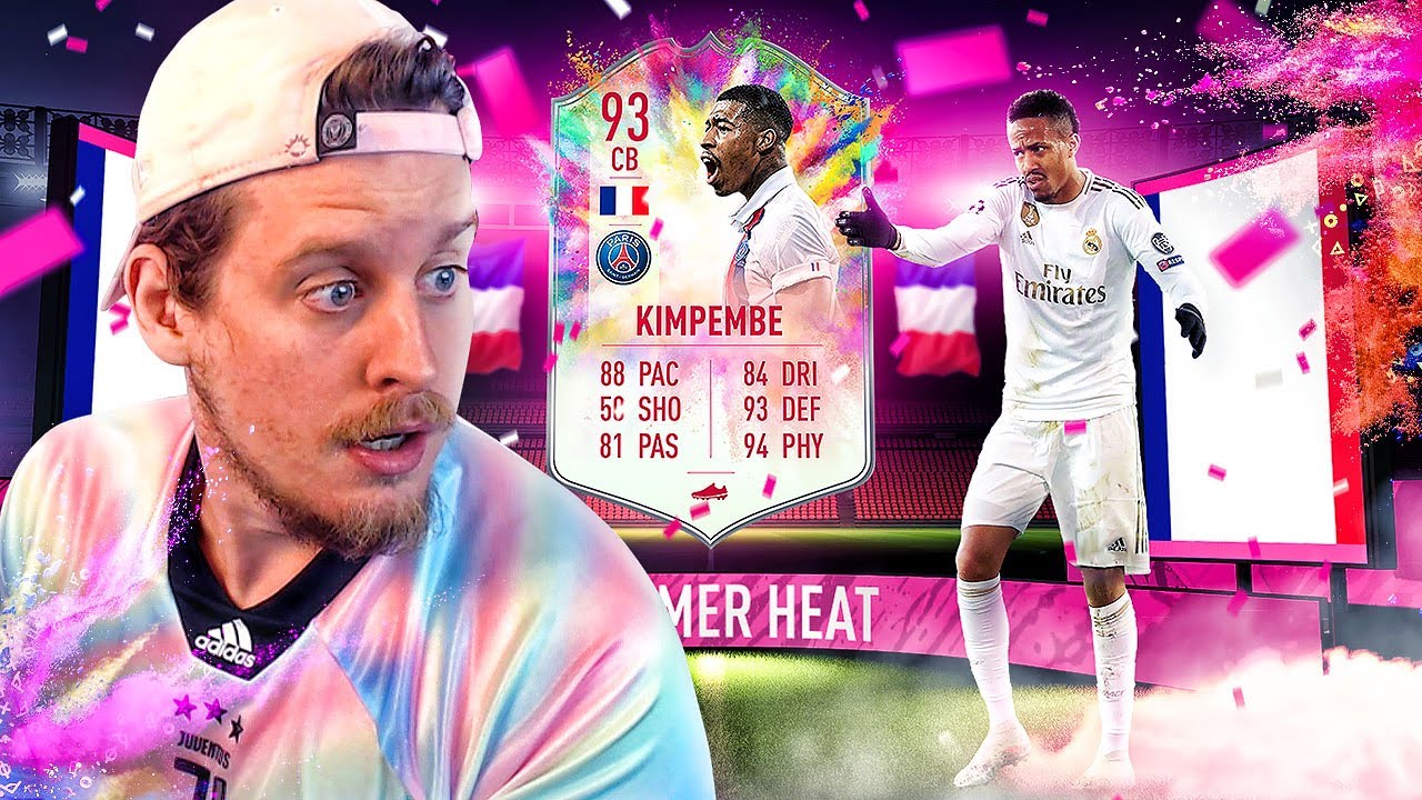 INSANE VALUE DEFENDER!? 93 SUMMER HEAT KIMPEMBE PLAYER REVIEW! FIFA 20 Ultimate Team