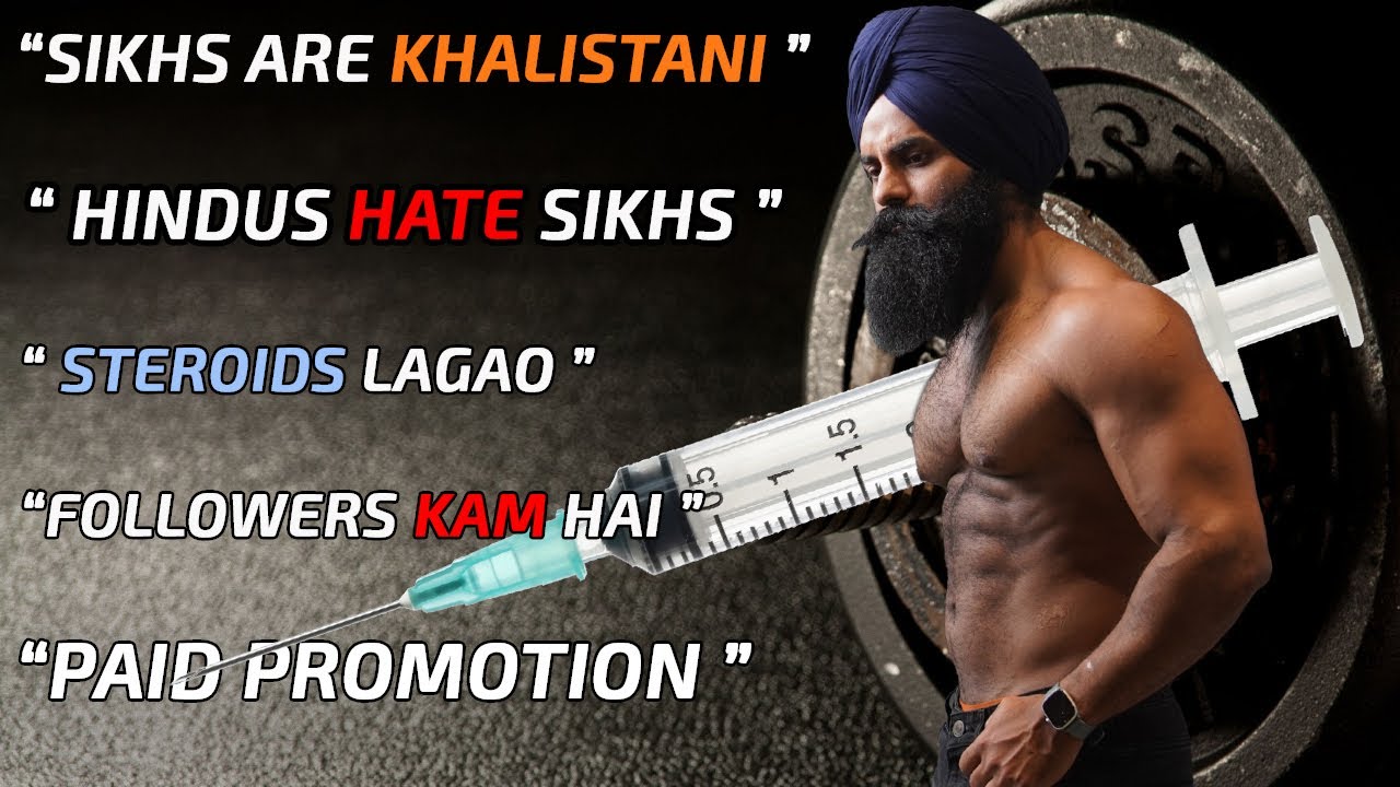 ROASTING HATE COMMENTS ON KHALI$TAN , $TEROIDS & PHYSIQUE .