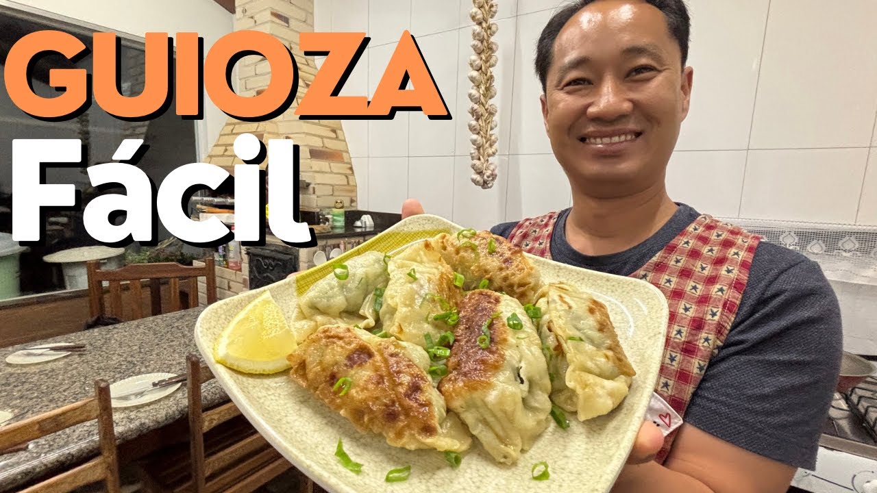 Guioza Caseira Simples e F&aacute;cil 🥟 Receita Perfeita Para Fazer em Casa!