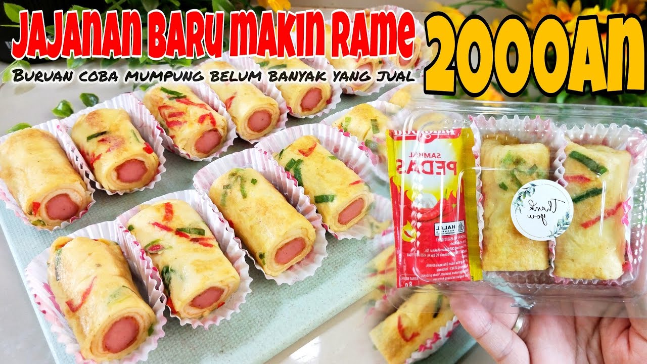 KELELEP ORDERAN GEGARA JAJANAN KEKINIAN TERBARU INI‼️JUAL 2000AN OMSET MEROKET/HARINYA