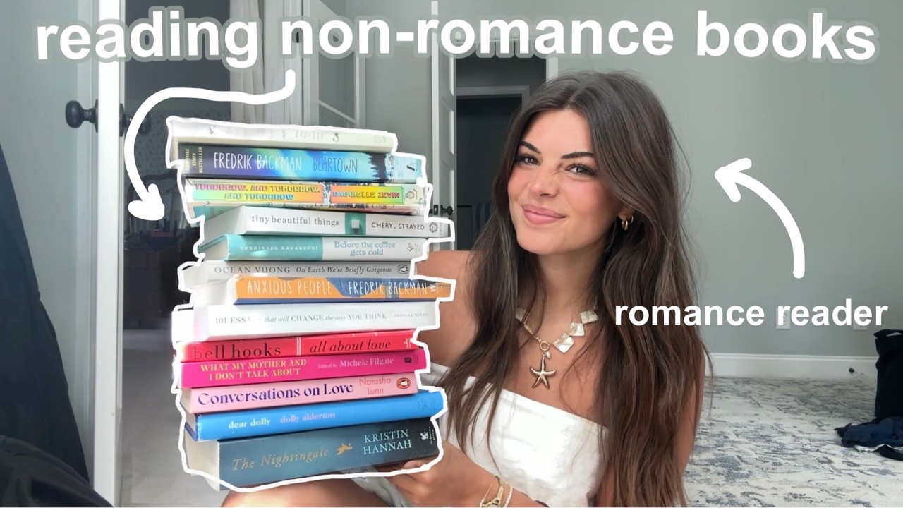 romance reader reads non-romance books for a week...
