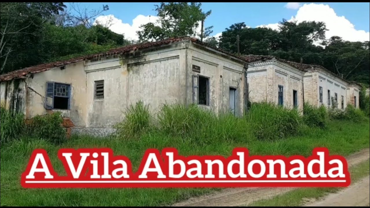 VILA INTEIRA ABANDONADA 👻, com móveis de época 🛏- VILA FANTASMA - FAZENDA IPANEMA
