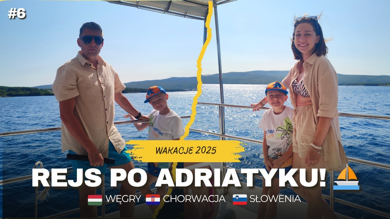Rejs po Adriatyku i magiczna Stara Baška! 🌊 - Wakacje Chorwacja #6