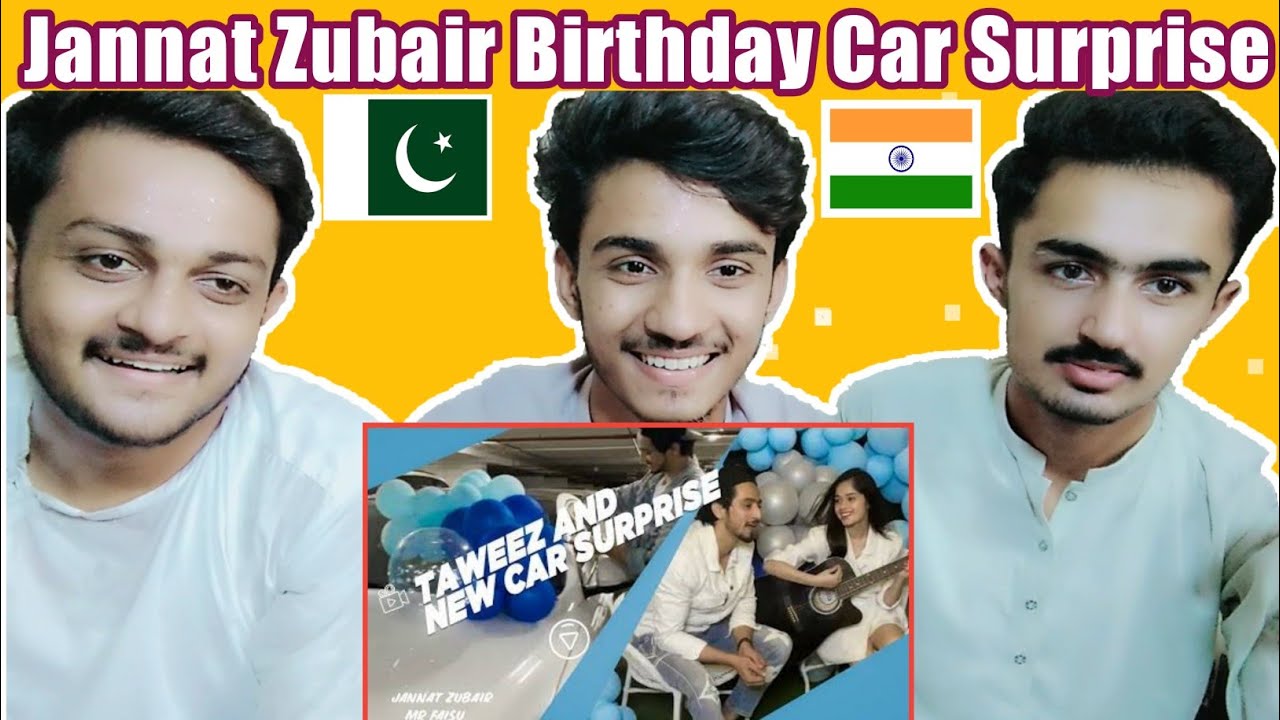 Pakistani Reaction on Indian | Jannat Zubair Rehmani | Taweez BTS | New Car Surprise | Pyscoo Boys