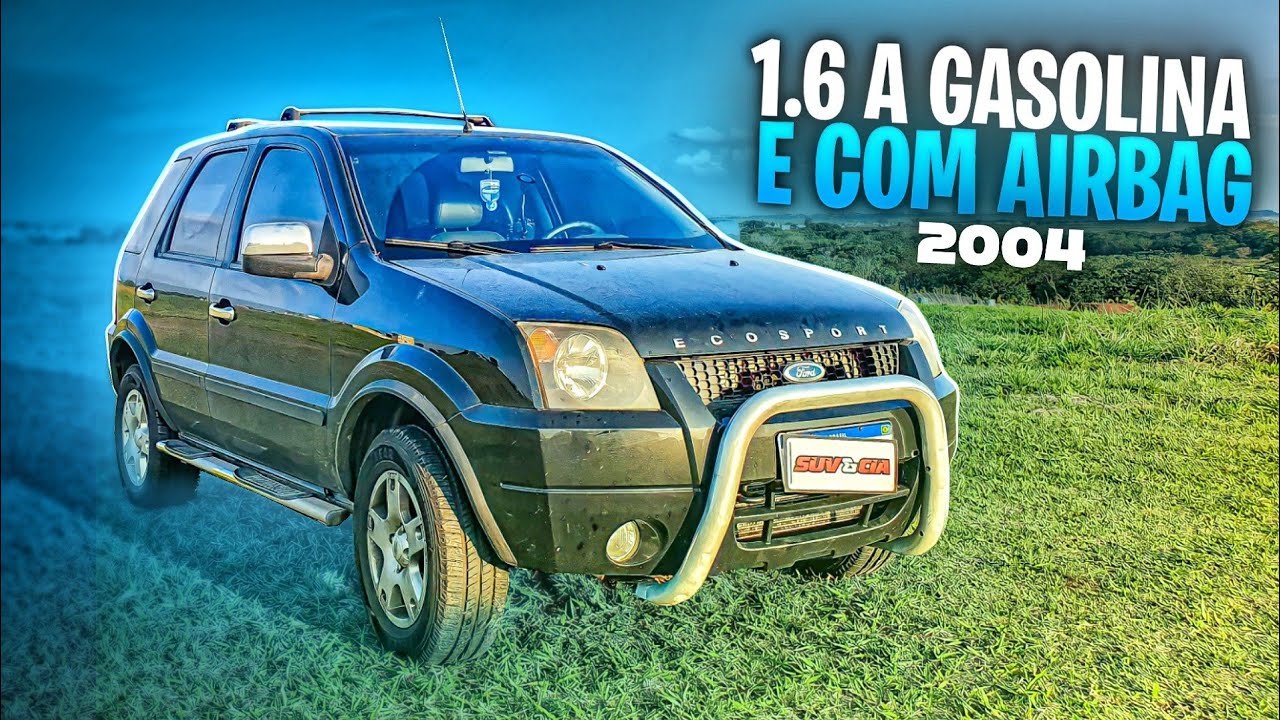 VALE A PENA TER ECOSPORT XLT 2004 1.6 à GASOLINA EM 2022?| Tv EcoSport Ep. 09