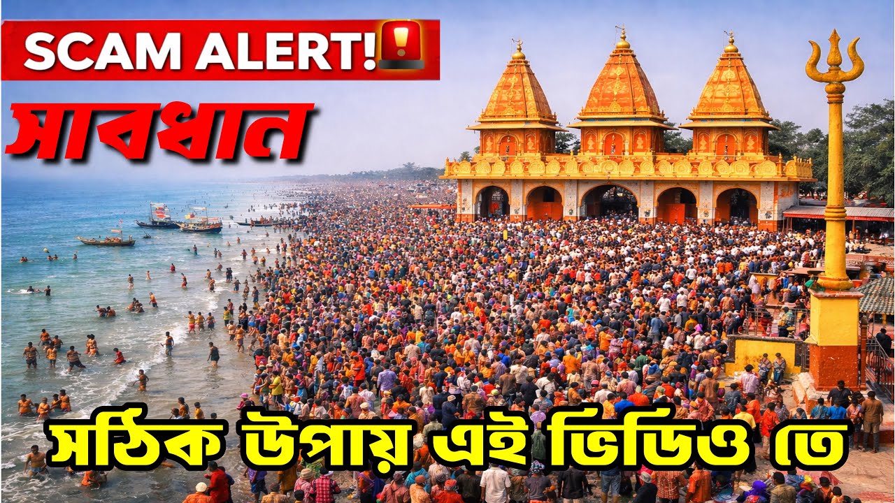 গঙ্গাসাগর মেলায় যাচ্ছেন? 😱 এই জায়গাগুলোতে স্ক্যাম চলছে। এটা জানলে ঠকবেন না !! Gangasagar Mela