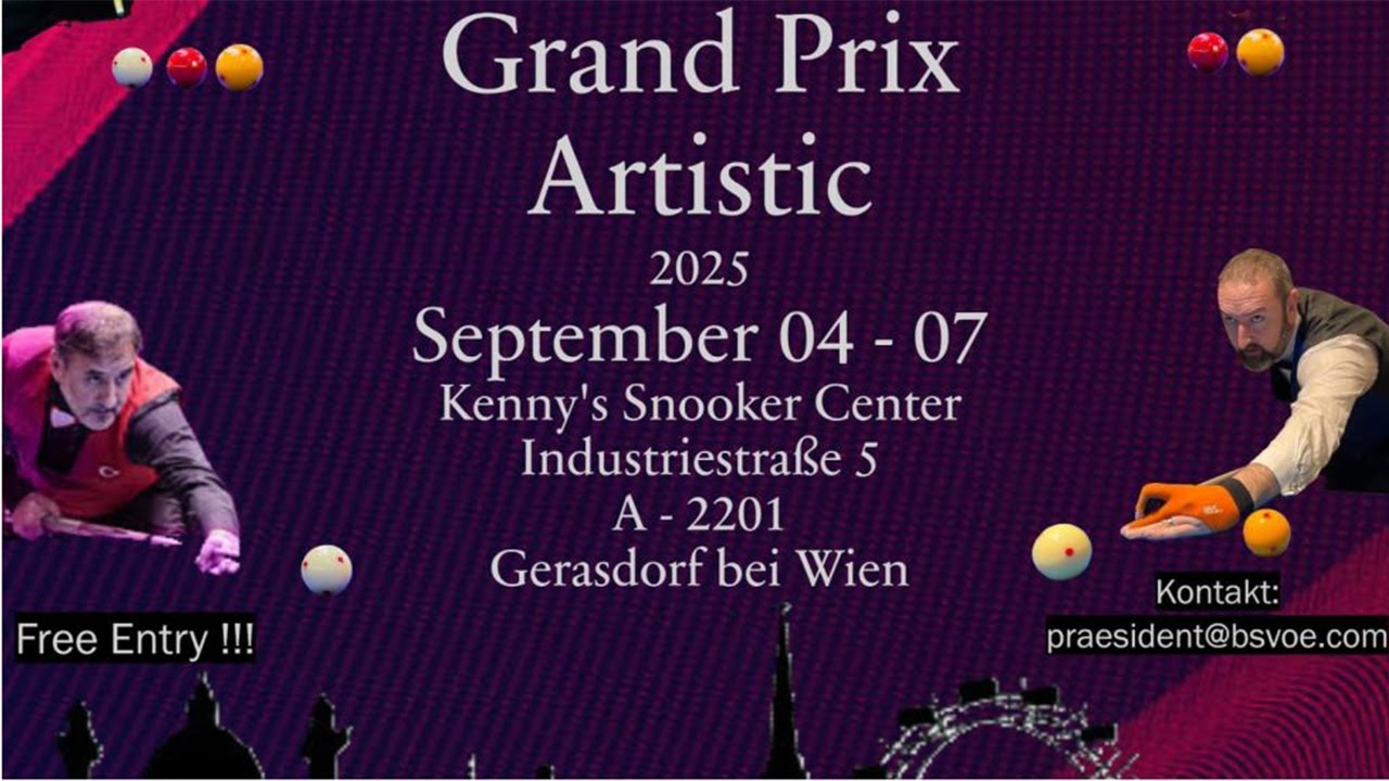 2025 CEB Artistic Grand Prix Gerasdorf bei Wien - Semi Final - Kevin TRAN vs Emmanuel NIRIGE