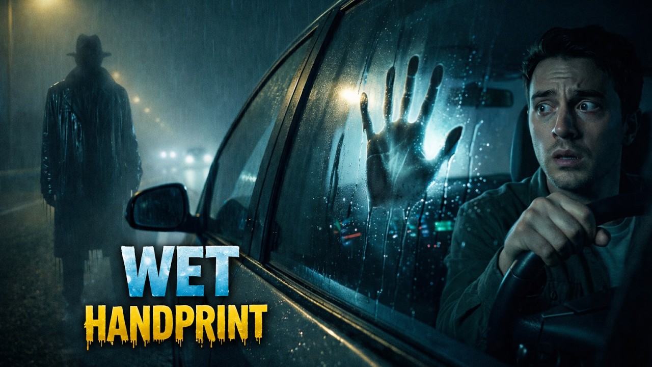 If You See This Wet Handprint on Your Window… Don’t Pick Up the Hitchhiker