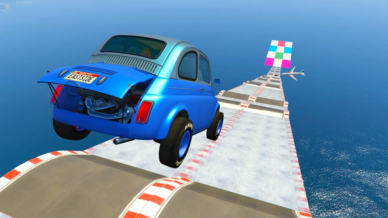 MEGA RAMPA 150.000% IMPOSIBLE! NIEVE DESLIZANTE!! - GTA V ONLINE