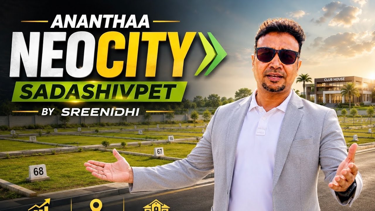 Sadashivpet | Premium Villa Plots on NH-65 | Future Growth Corridor Near Hyderabad | SREENIDHI