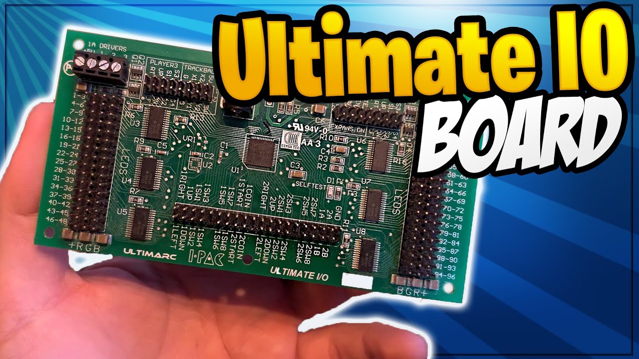 Обучающие материалы по продукции Ultimarc: плата Ultimate IO (комбинация энкодера клавиатуры и др...