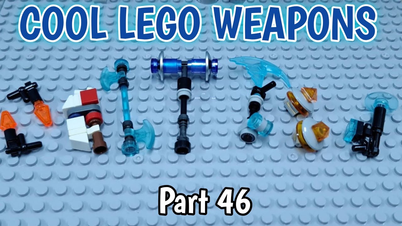 COOL LEGO WEAPONS you can build for your minifigures- Pt 46 (SCI-Fi Edition)