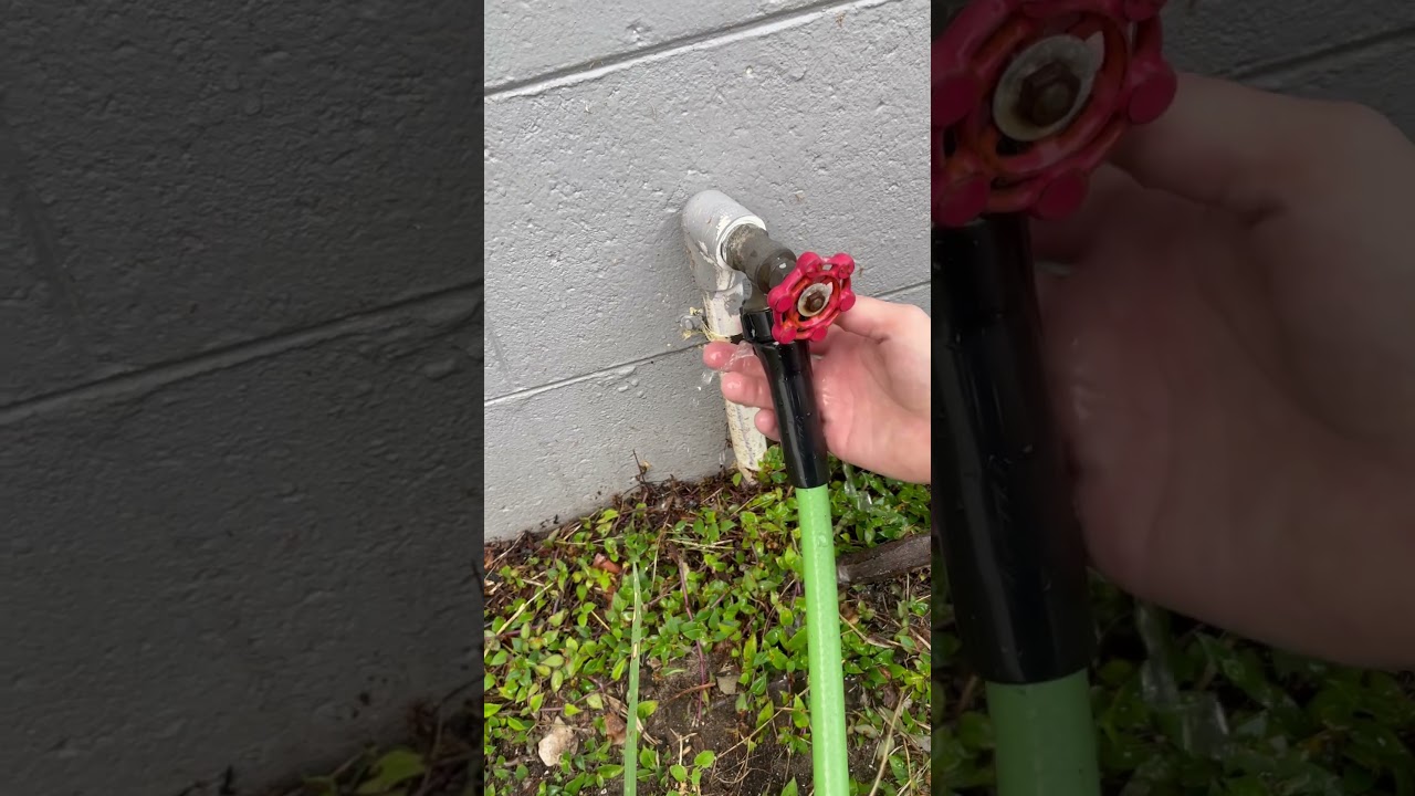 HOW TO DRAIN YOUR POOL WITH JUST A WATER HOSE!! #intexpool #pool #abovegroundpools #drain #waterhose