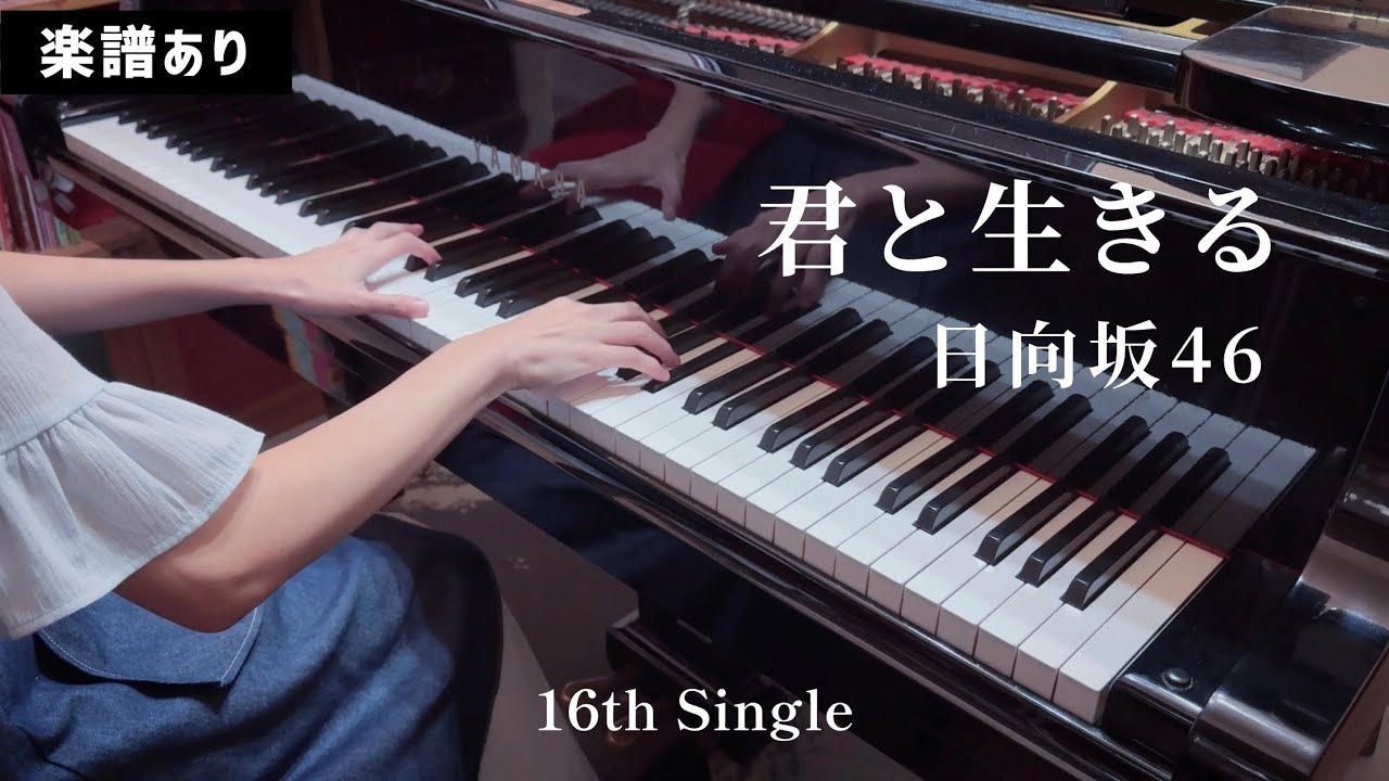 【日向坂46】16th Single 『君と生きる』 / ピアノソロ / hinatazaka46 / 鋼琴翻彈 / Piano arranged by haruko