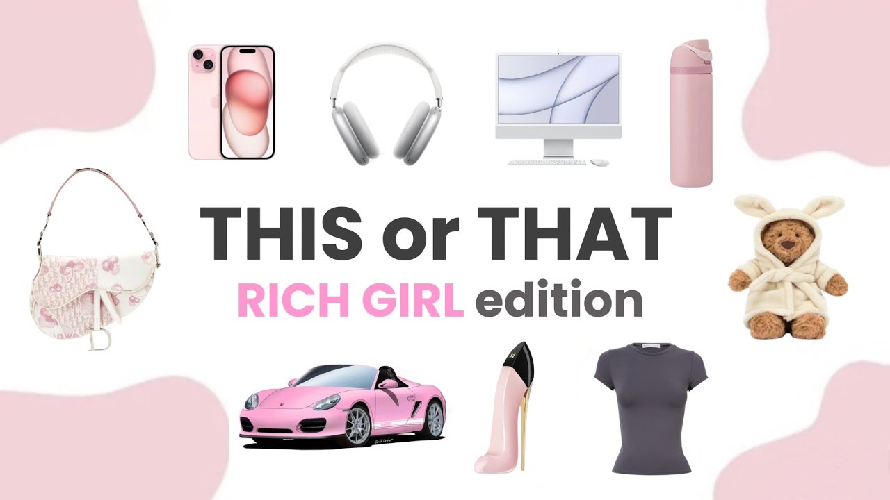 THIS OR THAT 🩷 || RICH GIRL edition 💵🛍️👗