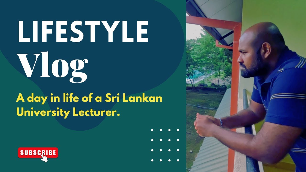 A day in life of a University Lecturer. (Mr. Amith Bandara - Rajarata University of Sri Lanka) ASMR