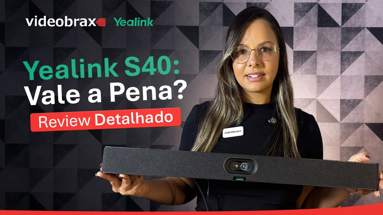 Yealink S40 em ação – Tecnologia de outro nível #videoconferencia #yealink #yealinkS40 #tecnologia