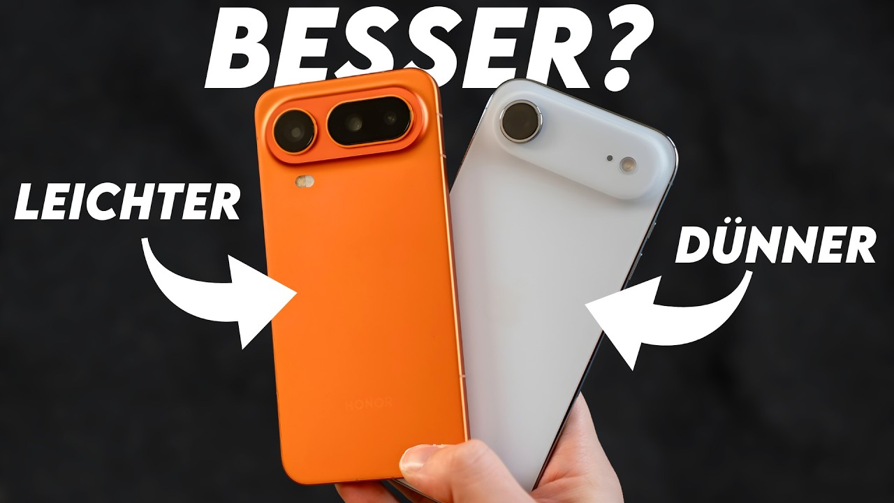 Honor Magic 8 Pro Air vs iPhone Air: Absolute Blamage!