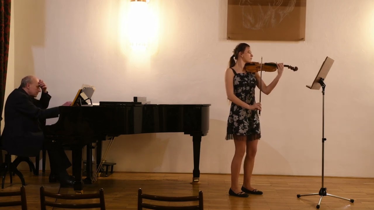 Agáta Hlaváčková - Preludium und Allegro (Geatano - Fritz Pugnani - Kreisler) / ukázka
