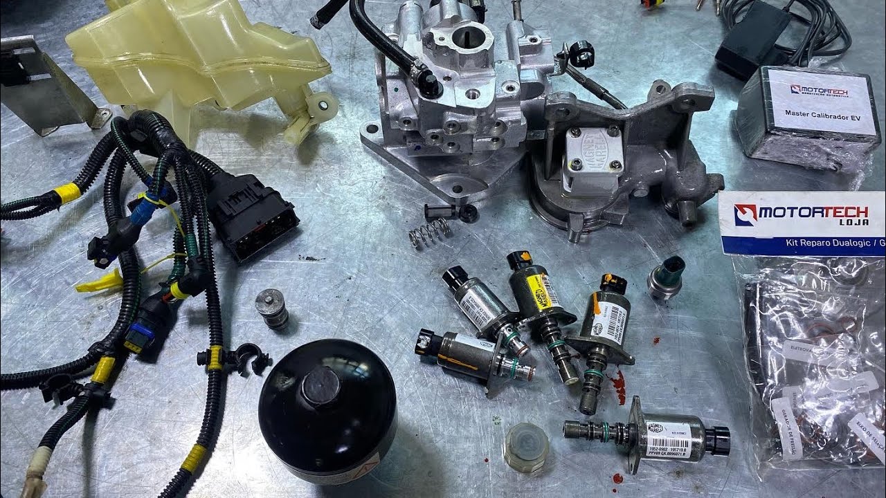 Desmontagem completa do robô Dualogic - Fiat Linea