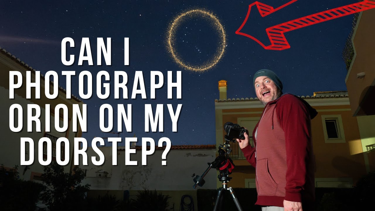 Can I photograph ORION on my doorstep - Ioptron Skyguider Pro