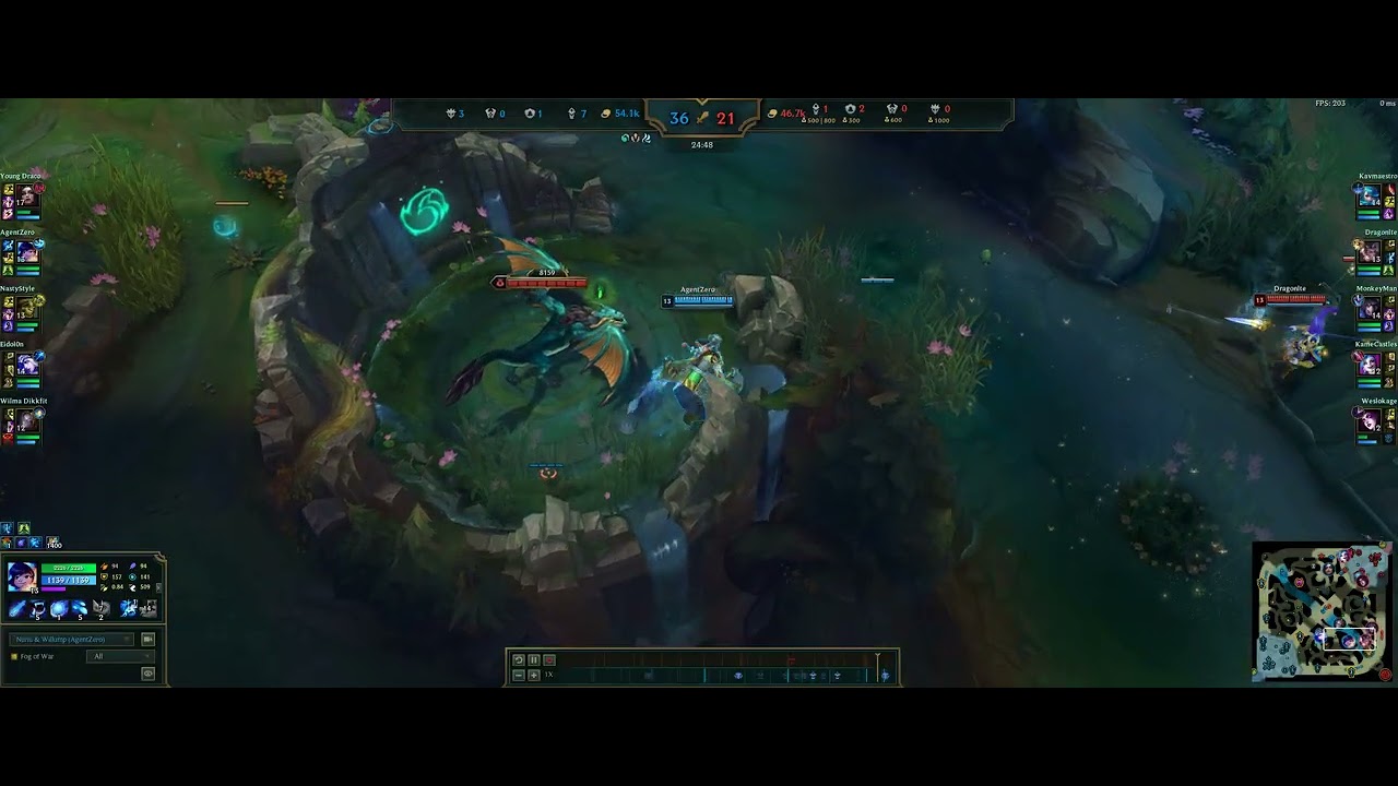 League of Legends Nunu Dragon Steal /FF