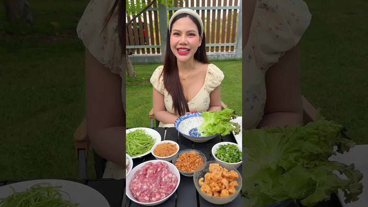 ทำก๋วยเตี๋ยวแห้งเส้นผักบุ้งฝอย อร่อยกรอบ ทำง่ายมากกว่าจะได้กินมีเด็กด้วย