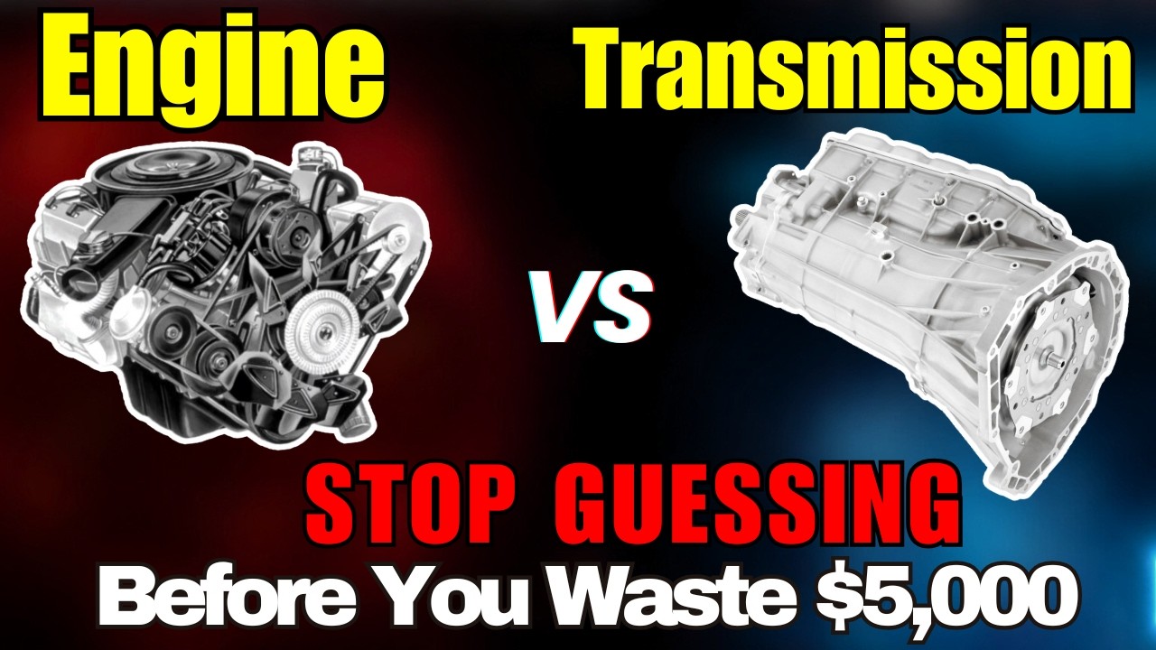 Signs of bad engine vs transmission(How to Know the Difference)
