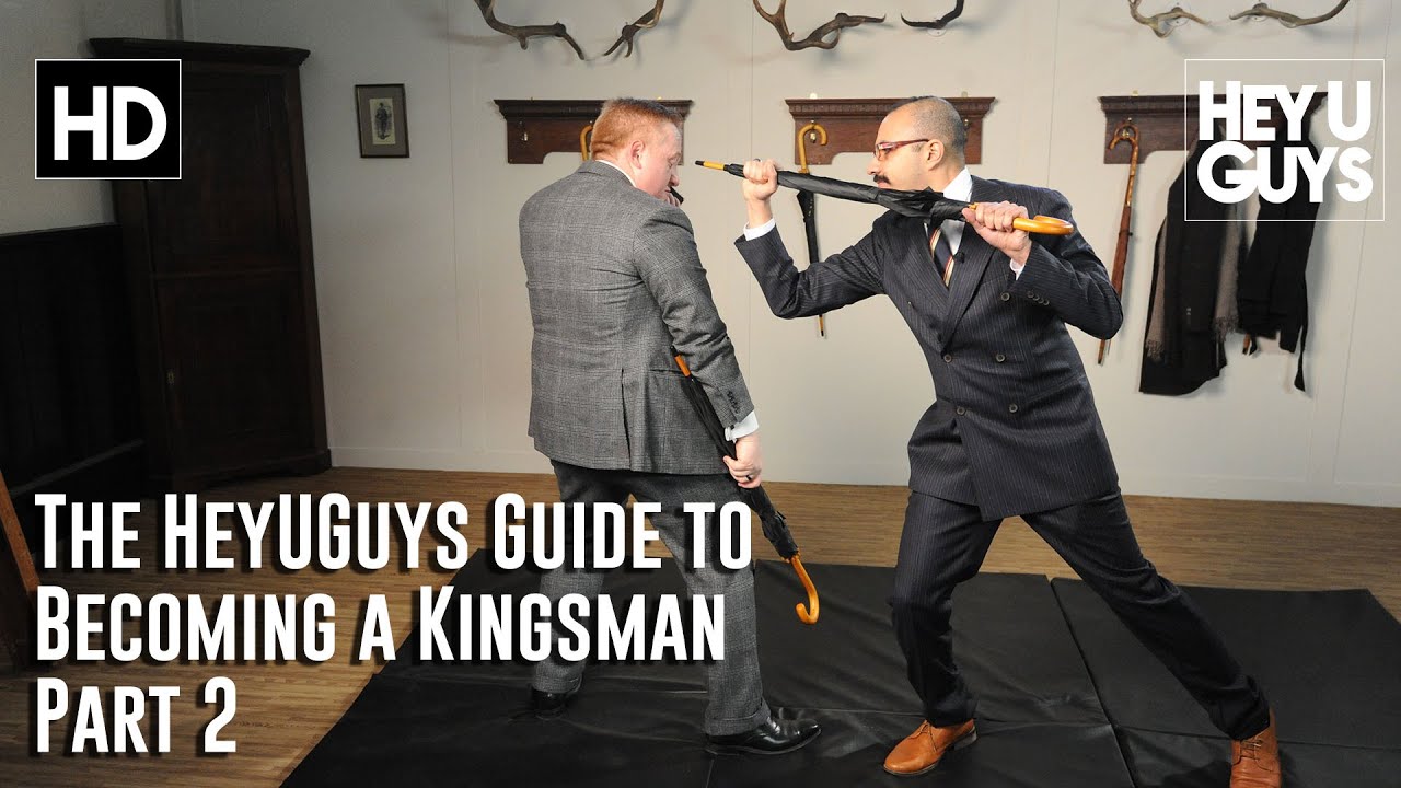 The HeyUGuys Guide to Becoming a Kingsman Part 2 - Suit Fitting and Bartitsu