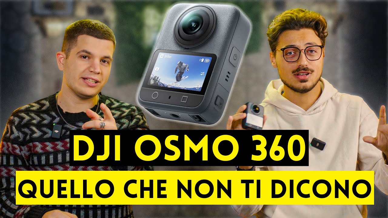 DJI Osmo 360: COSA offre DAVVERO!