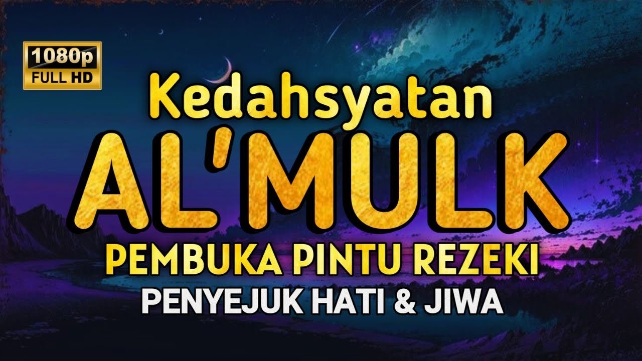 Bacaan Surah MULK Kerajaan yang paling menyentuh hati di dunia سورة الملك Terhindar Siksa Kubur