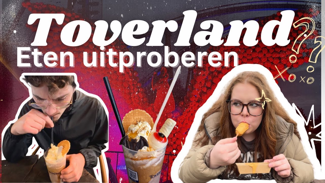 ETEN UITTESTEN BIJ TOVERLAND HALLOWEEN! 🎃 Waard of niet?? 🍔