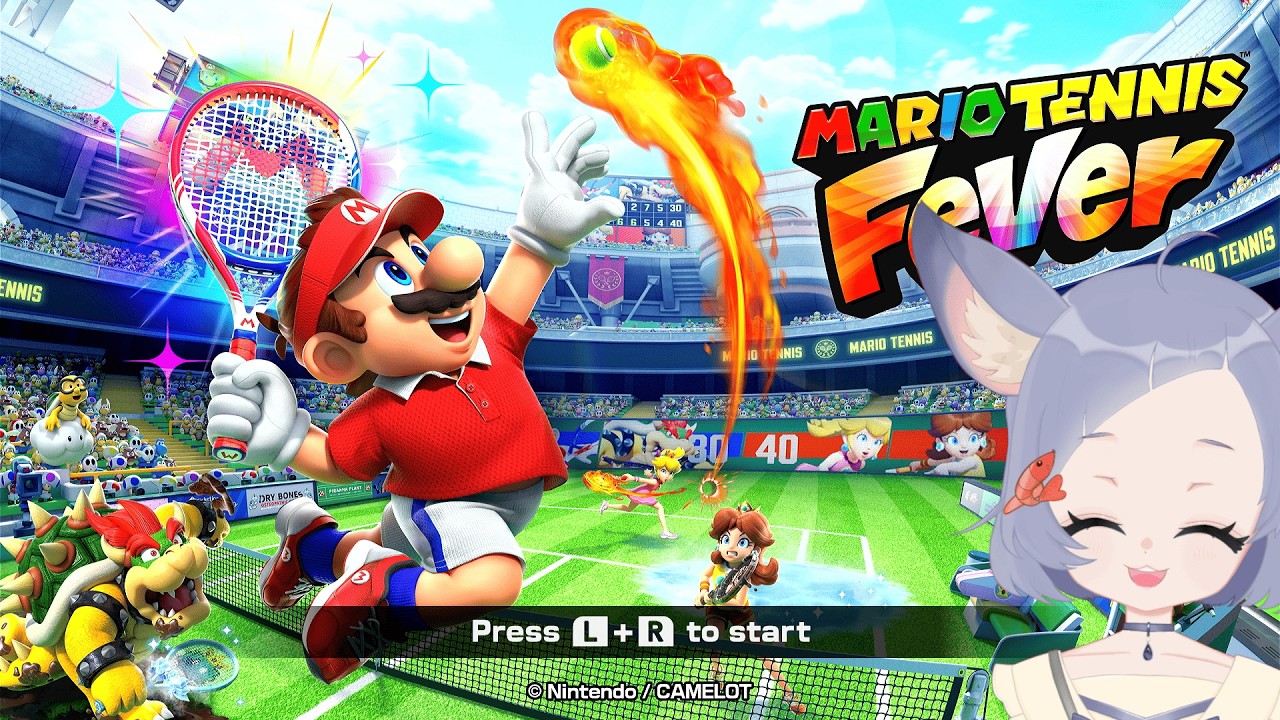 #マリオテニスフィーバー　だいぶ慣れてきたので！参加型しちゃうぞ！！！ウスッ🎾　#ゲーム実況　#初見さん大歓迎