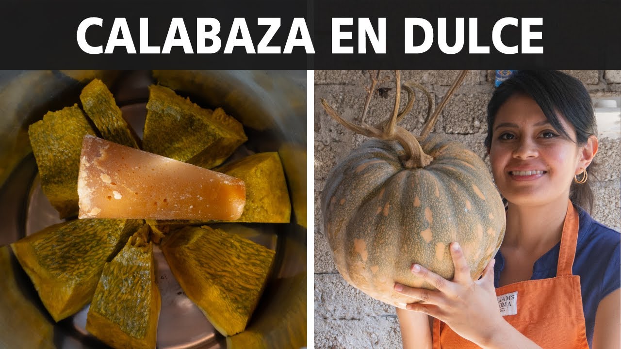Este postre se consume de noviembre a febrero en México después de las cosechas 🎃| 4k | La cuinique