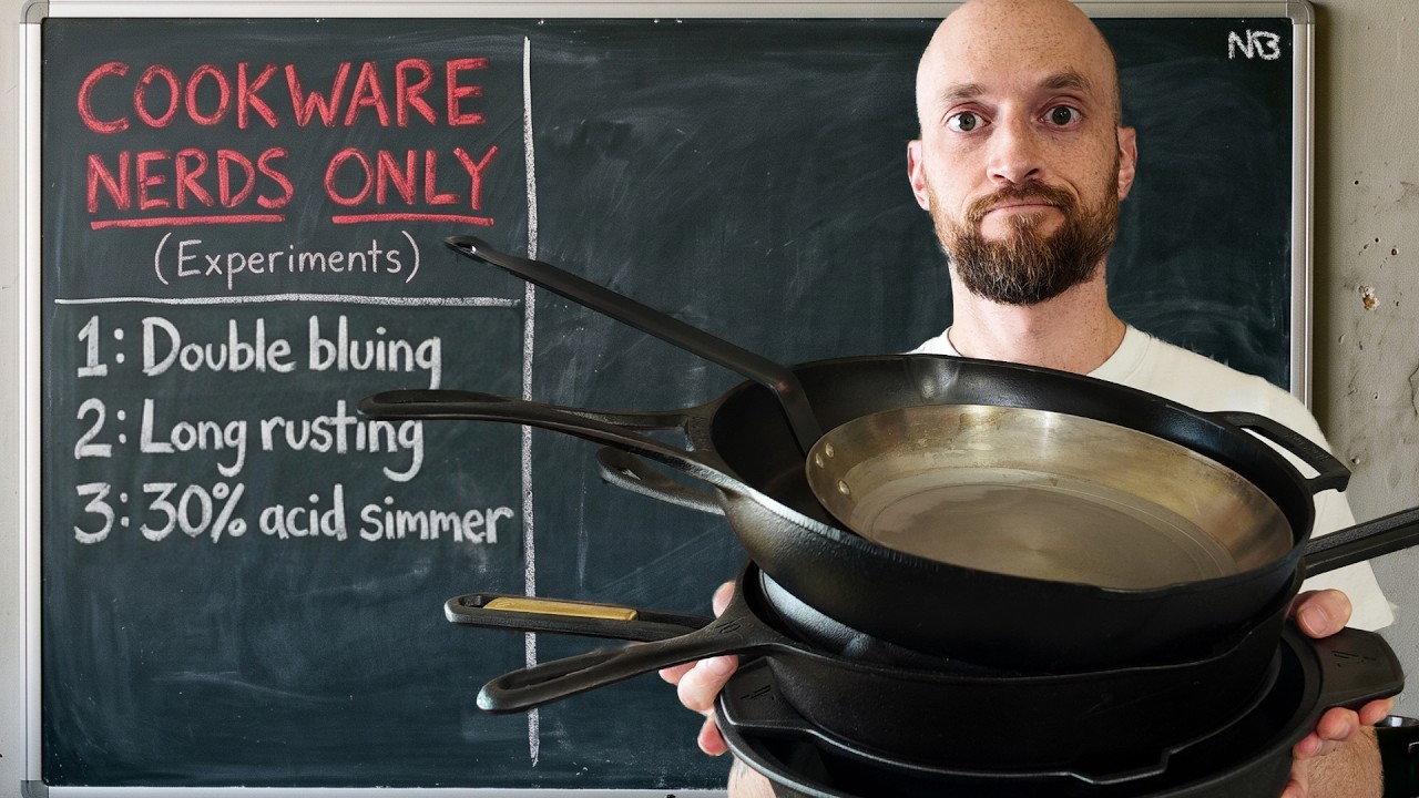 In Search of the Best Cast Iron and Carbon Steel Seasoning.
